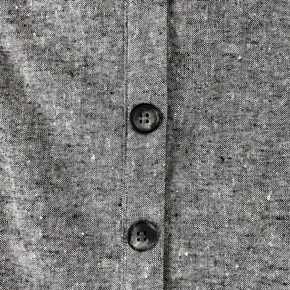 Reformation Gambino Harper Mini Dress Womens 6 Gray Puff Sleeve Smocked NWT - Picture 6 of 16